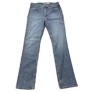 NWOT Carhartt Rugged Flex Relaxed Fit Light Wash Stretch Denim Jeans Mens 32x34